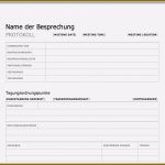 Mitarbeiter Meeting Vorlage Erstaunlich 9 Ergebnisprotokoll Musterbeispiel