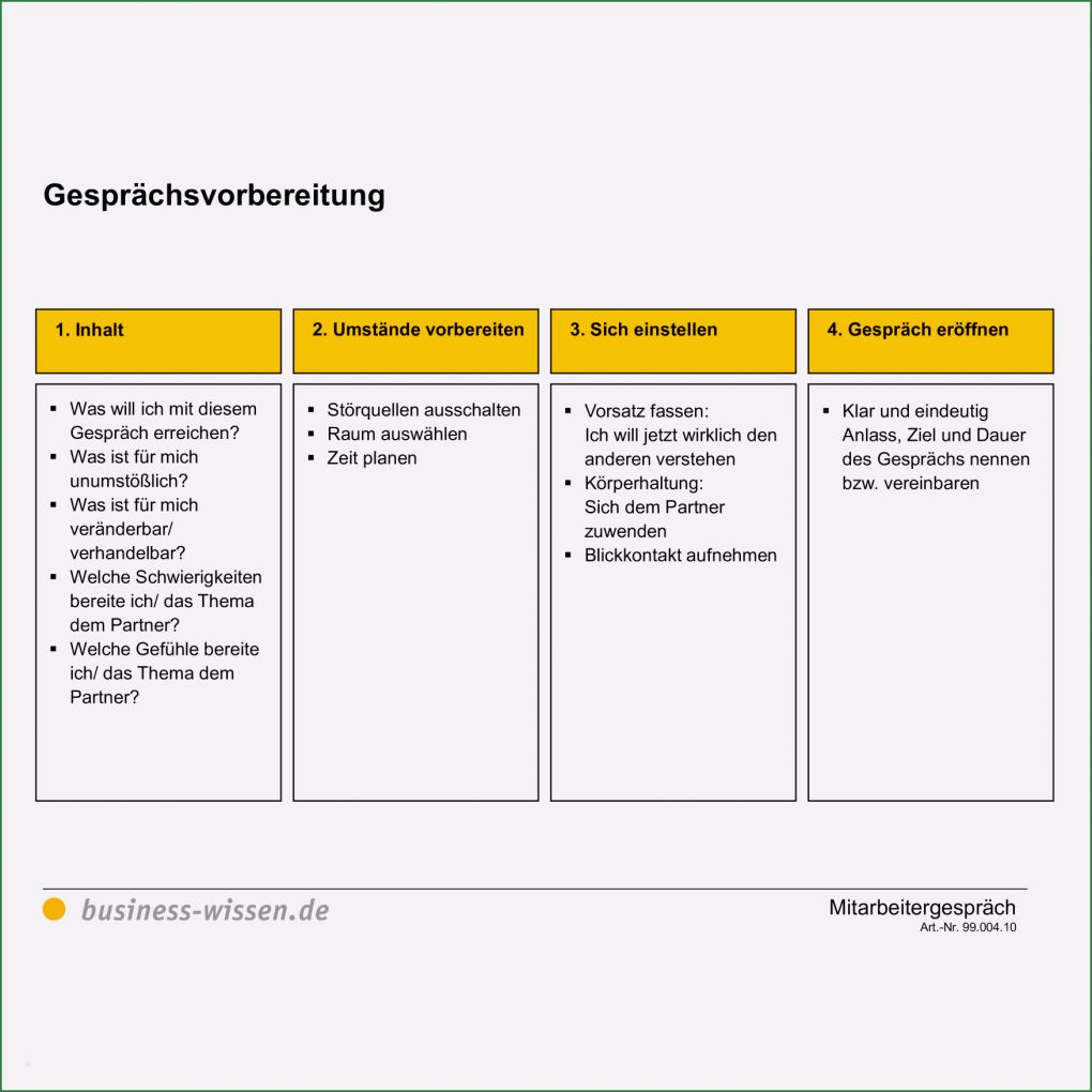Mitarbeitergespräch Vorbereiten Vorlage Schön Mitarbeitergespräche Führen – Kapitel 004 – Business Wissen