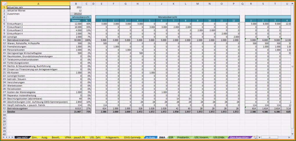 Mitgliederverwaltung Excel Vorlage Kostenlos Angenehm 11 Einnahmen Ausgaben Rechnung Excel Vorlage Kostenlos