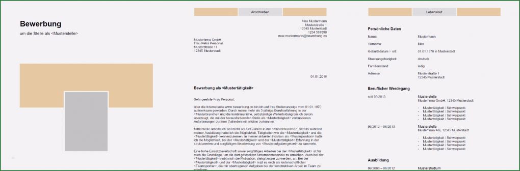 Moderator Bewerbung Vorlage Angenehm Bewerbung Muster & Vorlagen Kostenlos Herunterladen