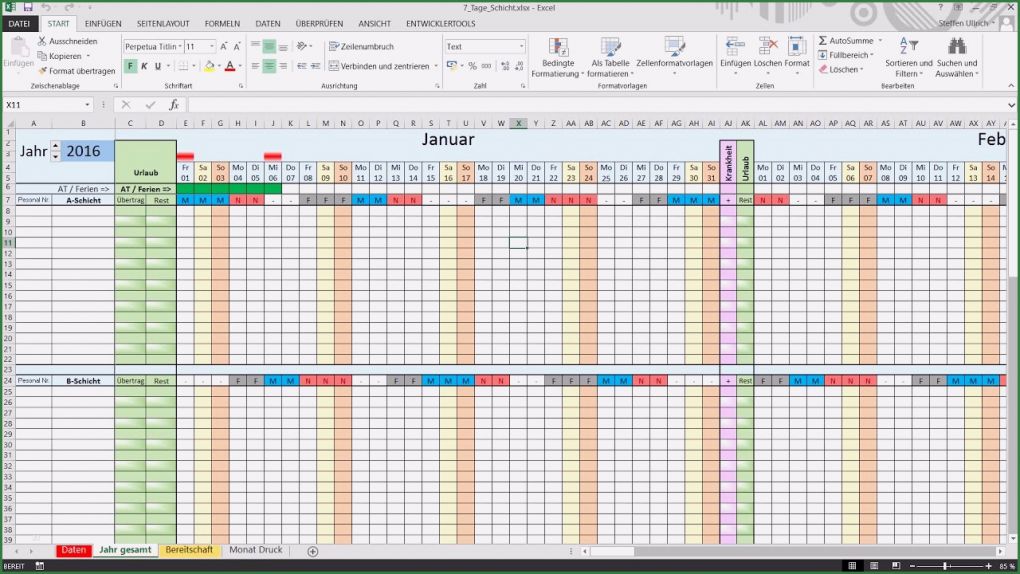 Monats Schichtplan Excel Vorlage Cool Excel Schichtplan Erstellen Teil 2 Schichtberechnung