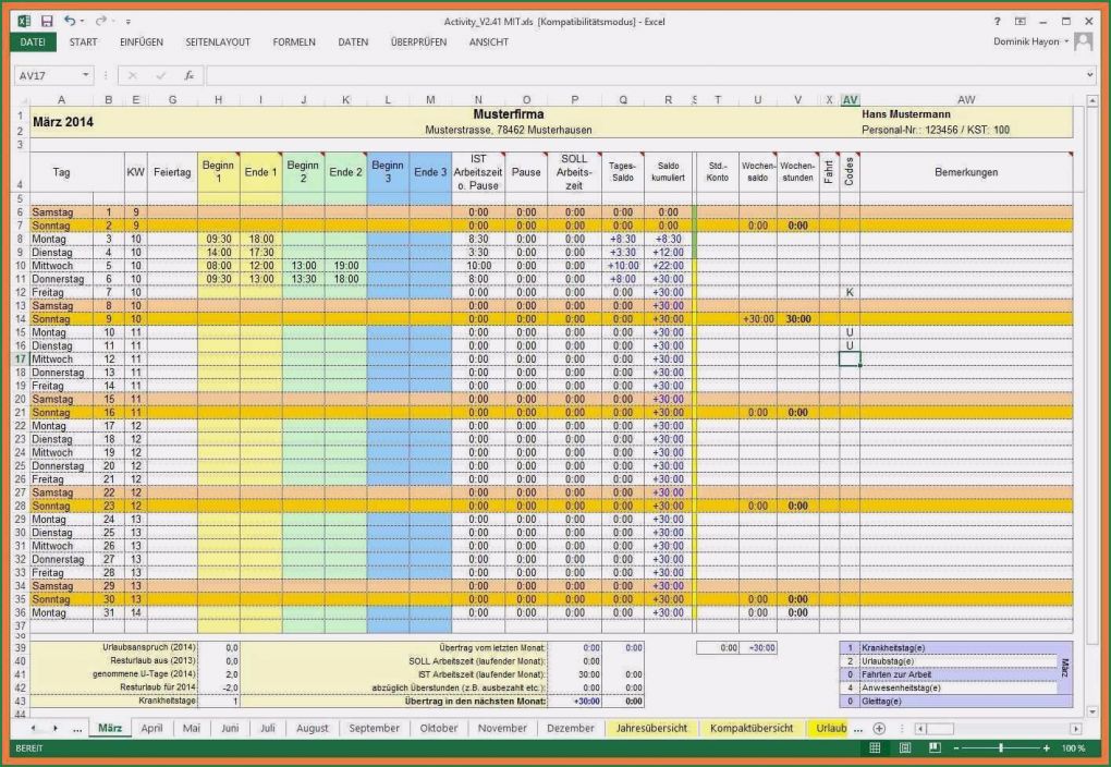 Monats Schichtplan Excel Vorlage Neu Schichtplan Vorlage
