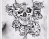 Music Tattoo Vorlagen Neu Skull Music Tattoo Design