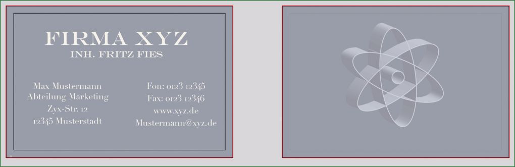 Muster Visitenkarten Vorlagen Fabelhaft Visitenkarten Vorlage Für Illustrator Kostenlos