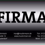 Muster Visitenkarten Vorlagen Großartig Indesign Vorlage