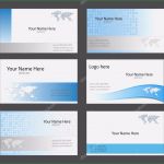 Muster Visitenkarten Vorlagen Schönste Business Card Templates — Stock Vector © Cobalt88