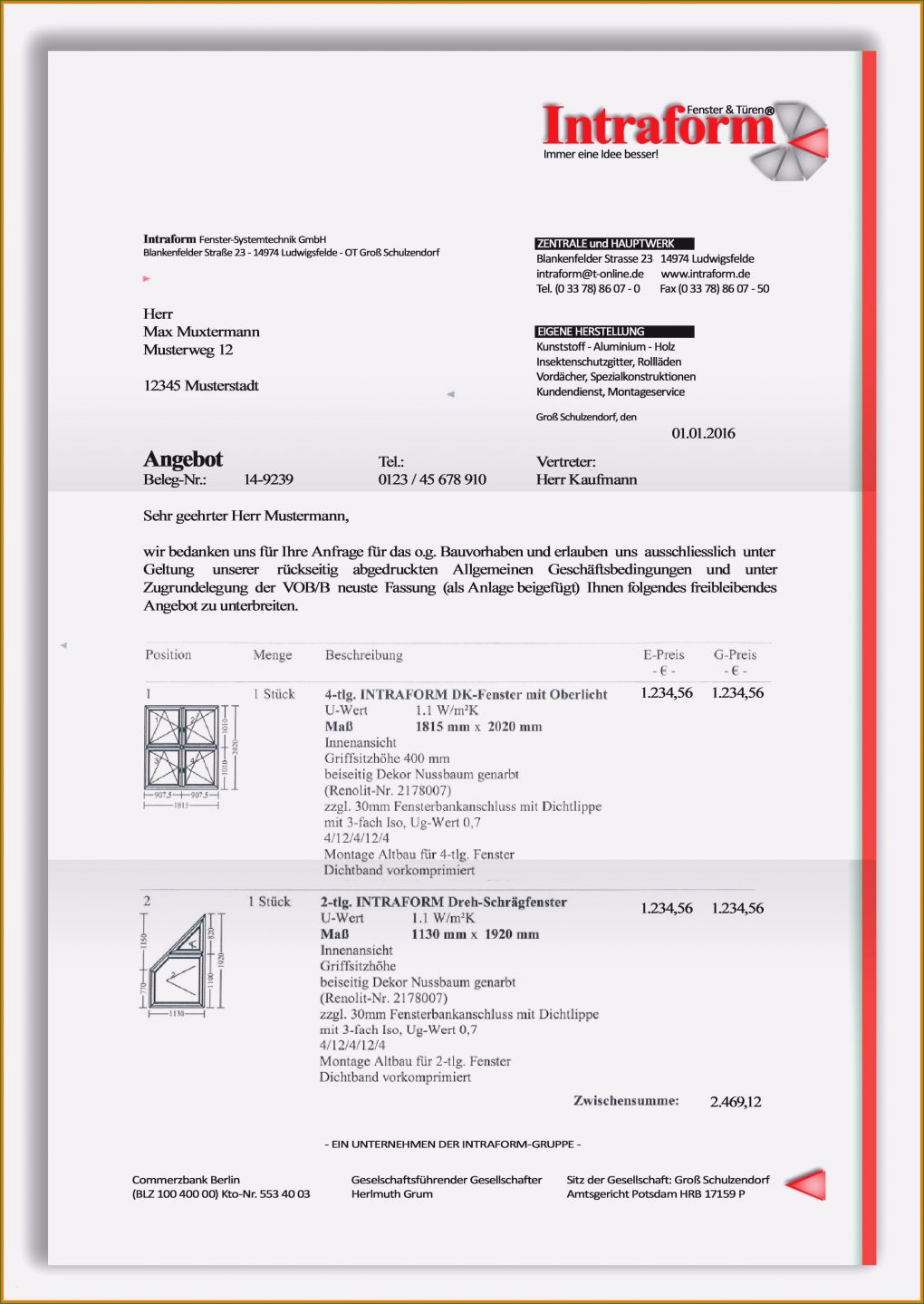 Muster Vorlage Angebotsschreiben Cool 15 Briefpapier Unternehmen Vorlagen