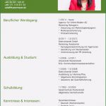 Muster Vorlage Lebenslauf Kostenlos Hübsch Lebenslauf Muster 2 Gruen Kostenlos En