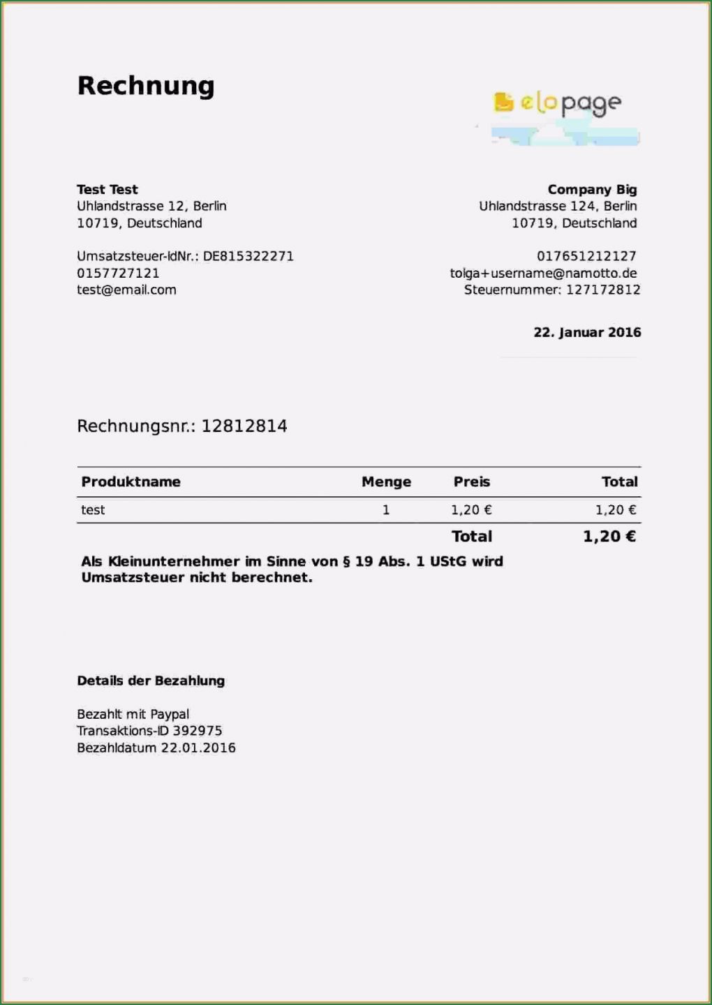 Muster Vorlage Rechnung Kleinunternehmer Best Of 12 Vorlage Rechnung Kleinunternehmer