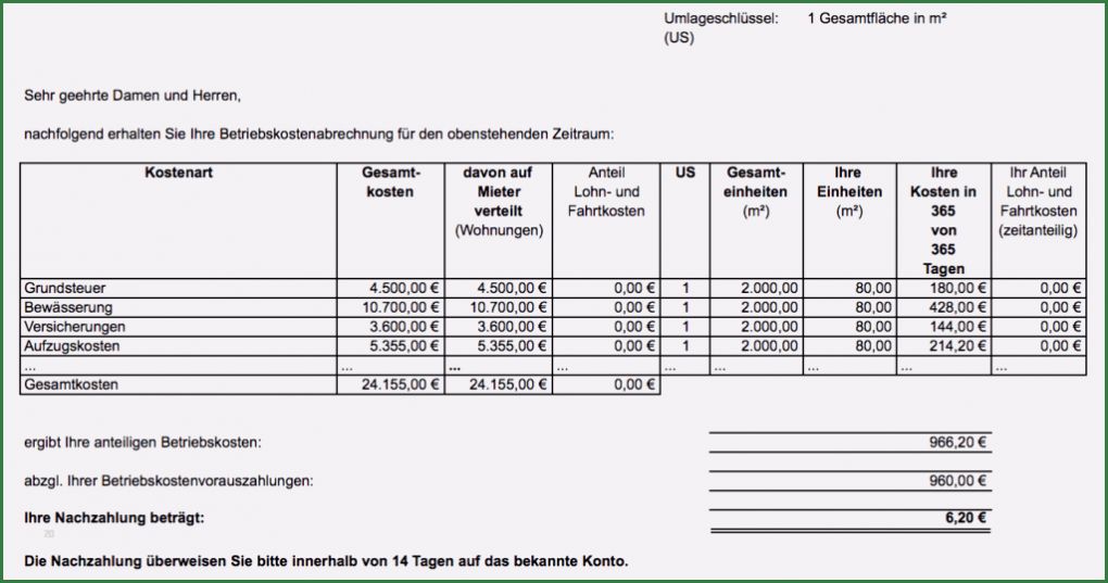 Nebenkostenabrechnung Mieter Vorlage Angenehm Nebenkosten Und Mehrwertsteuer Wie Abrechnen