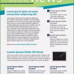 Newsletter Vorlage Erstellen Luxus Newsletter Vorlagen Layout — Stockvektor © Rmackayphoto