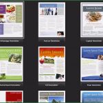 Newsletter Vorlage Erstellen Neu Publisher Vorlagen