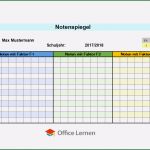 Notentabelle Excel Vorlage Genial Word Diverse Vorlagen Für Schule Fice Lernen