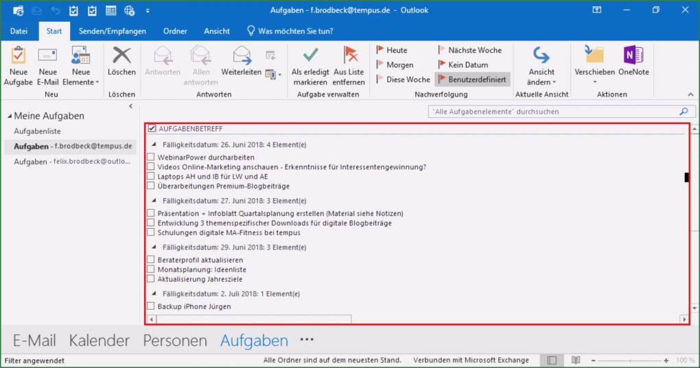 Onenote Aufgabenliste Vorlage Beste Aufgabenmanagement 1 2 5 Tipps Für Perfekte