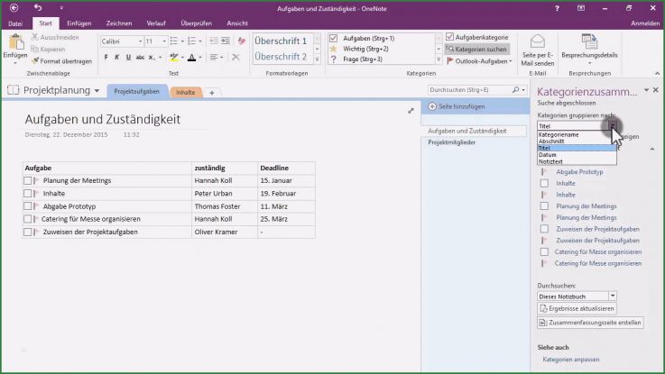 Onenote Aufgabenliste Vorlage Erstaunlich Microsoft Fice Tipp Enote Kategorisierte Aufgaben