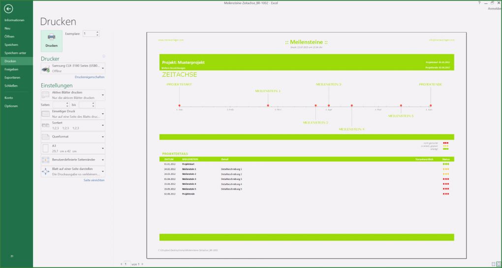 Onenote Projekt Vorlage Bewundernswert Meilensteinplan Excel Vorlage Meilenstein Zeitachse