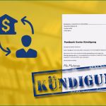 P Konto Kündigen Vorlage Erstaunlich Postbank Kündigen Muster Vorlage Zur Kündigung