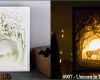 Paper Cut Light Box Vorlage Best Of Unicorn In the Jungle Papercut Light Boxes Unique Night