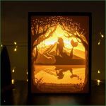 Paper Cut Light Box Vorlage Bewundernswert Papercut Light Boxes 3 Steps