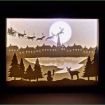 Paper Cut Light Box Vorlage Einzigartig Diy Paper Cut Shadow Box 9 Steps with
