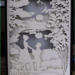 Paper Cut Light Box Vorlage Elegant Engagement Papercut Lightbox by Clauma On Deviantart