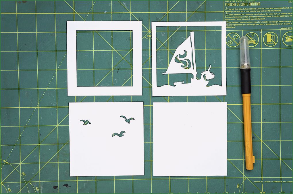 Paper Cut Light Box Vorlage Erstaunlich Otaku Crafts Mini Paper Lightbox ornaments