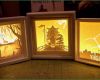 Paper Cut Light Box Vorlage Fabelhaft Pin On Creative