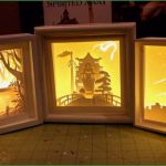 Paper Cut Light Box Vorlage Fabelhaft Pin On Creative