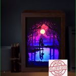 Paper Cut Light Box Vorlage Gut Paper Cut Light Box Template Love Digital Svg Files