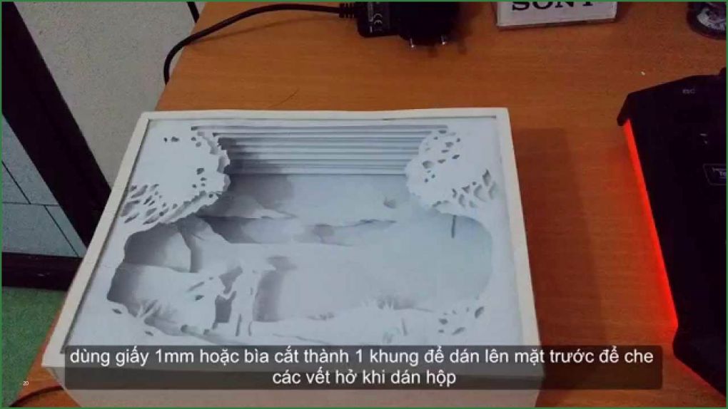 Paper Cut Light Box Vorlage Luxus How to Make Paper Cut Light Box