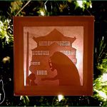 Paper Cut Light Box Vorlage Luxus Spirited Away Paper Lightbox ornament Tutorial by