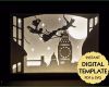 Paper Cut Light Box Vorlage Luxus Template Peter Pan Paper Cut File Silhouette Light Box