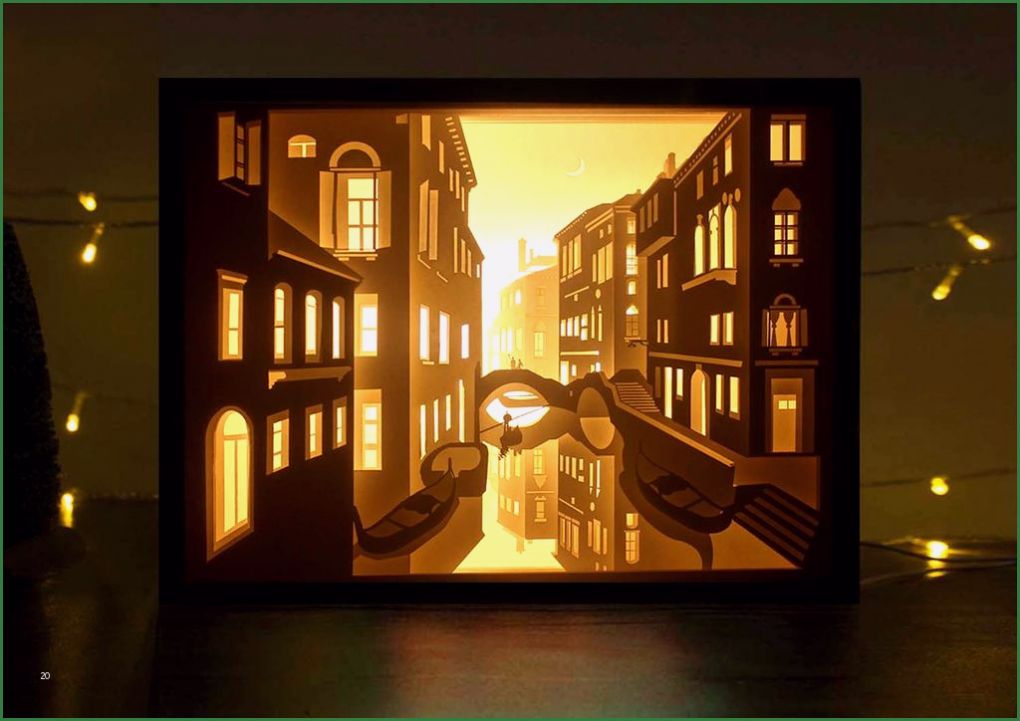 Paper Cut Light Box Vorlage Süß Papercut Light Boxes 3 Steps
