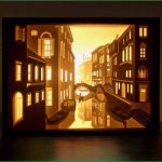 Paper Cut Light Box Vorlage Süß Papercut Light Boxes 3 Steps