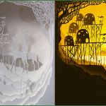 Paper Cut Light Box Vorlage Wunderbar Elegantlightboxpapercutdioramas10 – Fubiz Media