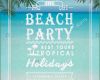 Party Plakat Vorlage Beste Moderne sommer Strand Party Plakat Design Vorlage Vektor