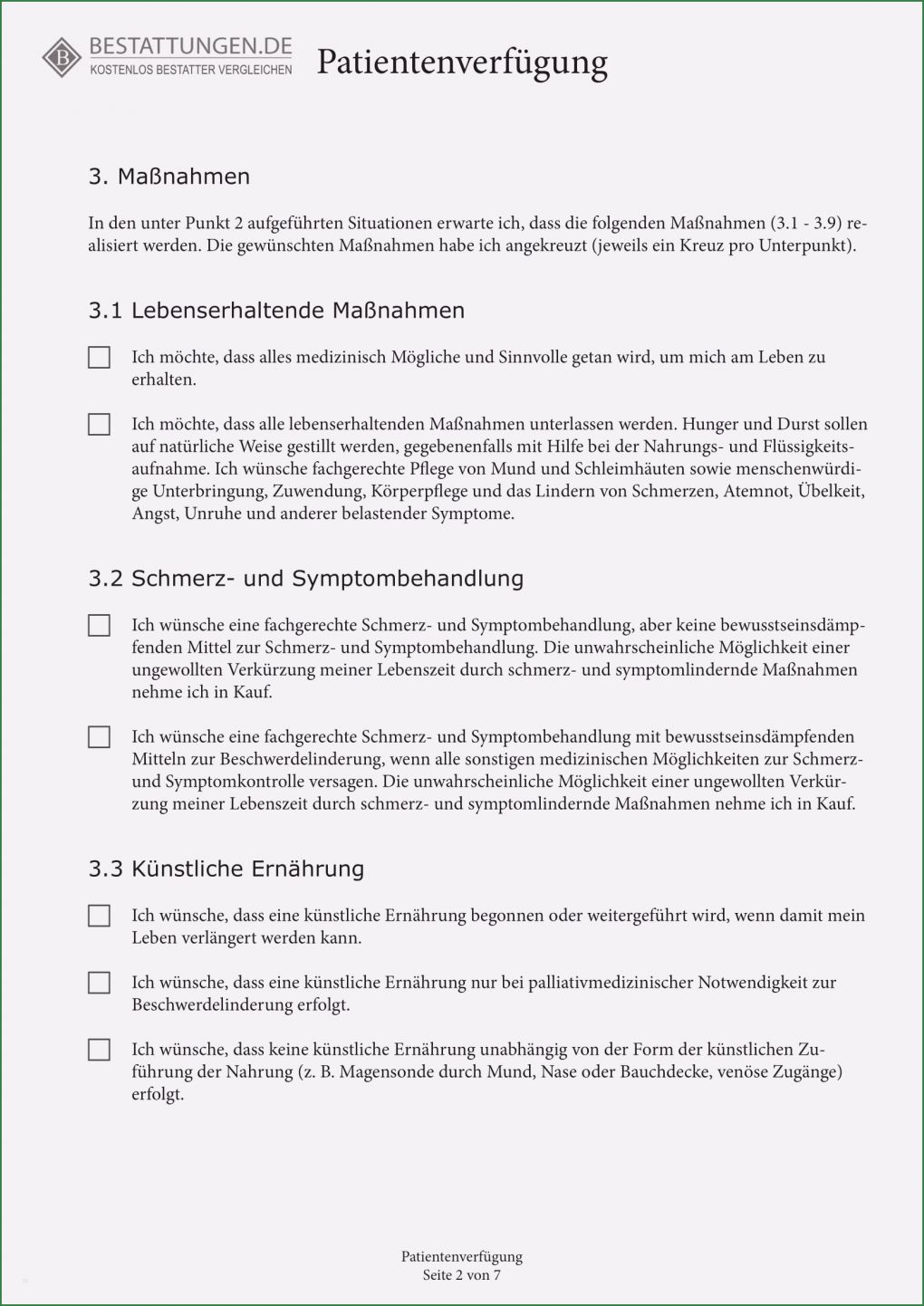Patientenverfügung Vorlage Zum Ausfüllen Erstaunlich Vorsorgevertrag • Was ist Das