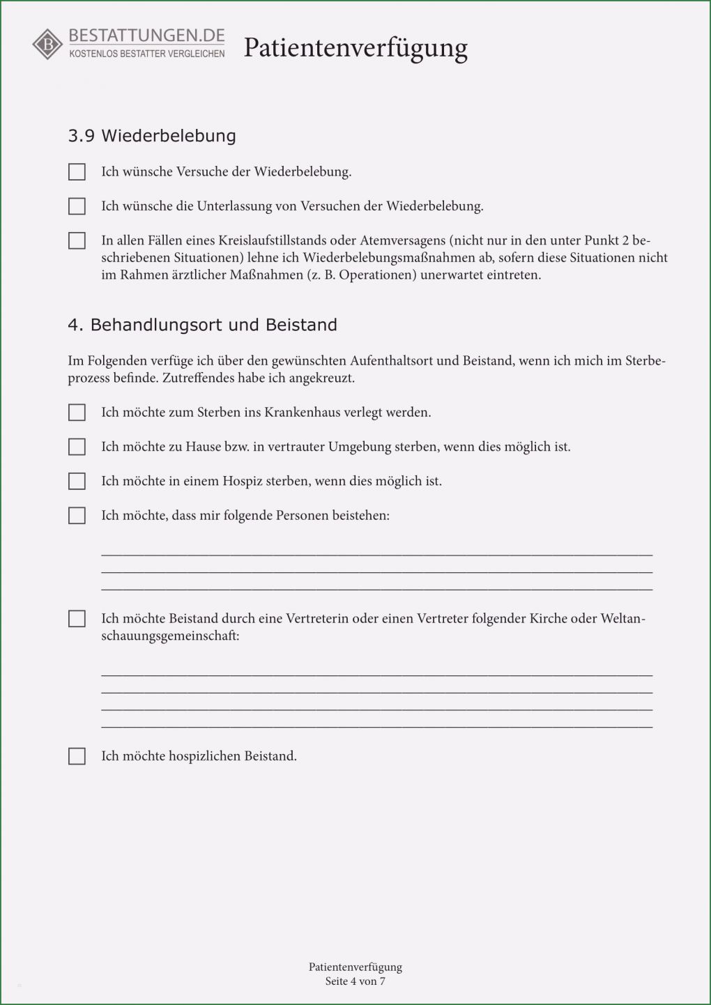 Patientenverfügung Vorlage Zum Ausfüllen Inspiration Vorsorge – Informationen Zu Vorsorgen