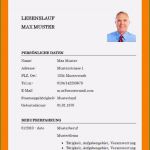 Pdf Lebenslauf Vorlage Einzigartig 14 Lebenslauf Muster Pdf