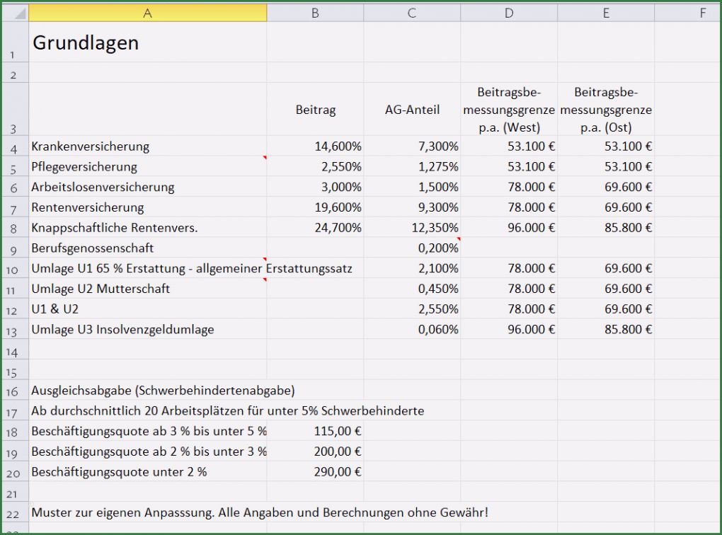 Personalkostenplanung Excel Vorlage Kostenlos Schönste Excelvorlage Für Personalkostenplanung 2020