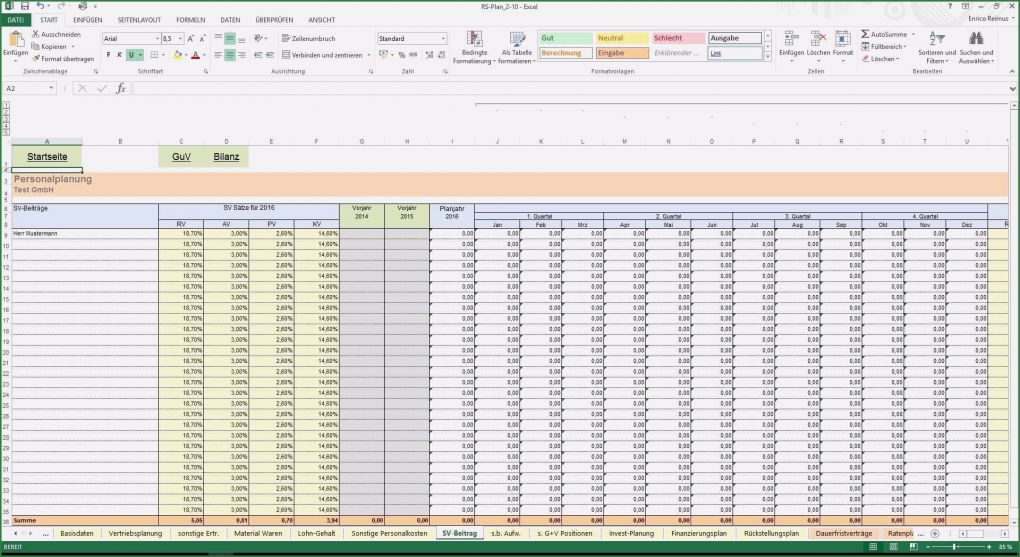 Personalkostenplanung Excel Vorlage Kostenlos Süß Excel Vorlage Personalplanung Kostenlos Neu Excel tool Rs
