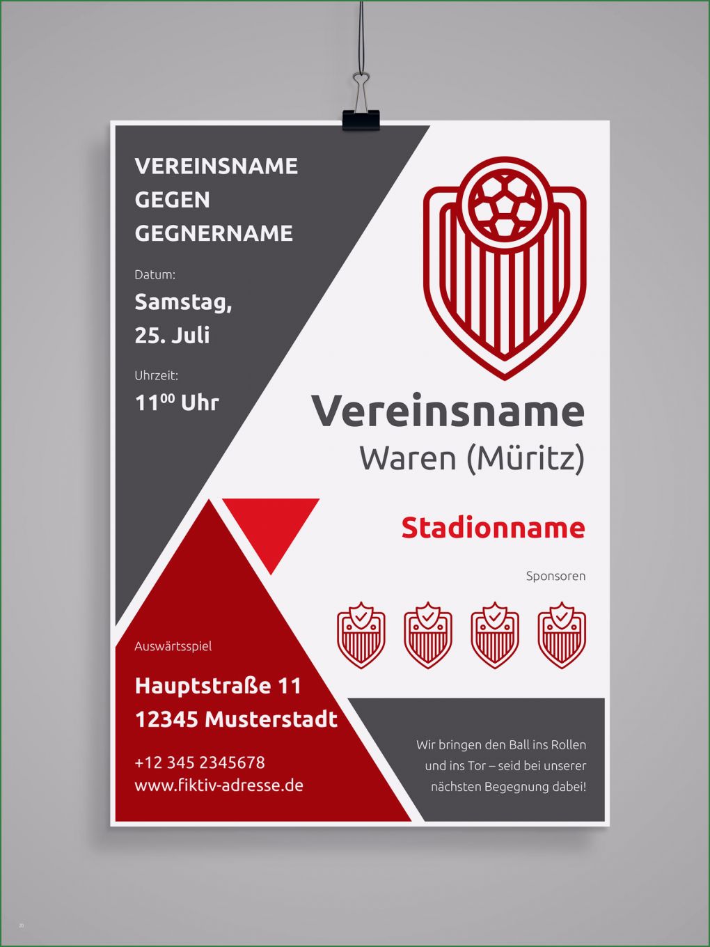 Photoshop Plakat Vorlagen Hübsch Design Vorlagen Für Euren Sportverein
