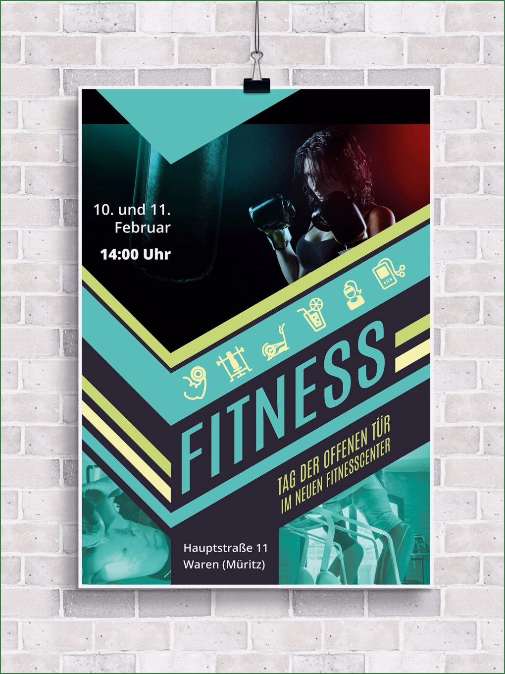 Photoshop Plakat Vorlagen Wunderbar Flyer Vorlagen Für Fitness Sport Und Fitnessstudios Zum