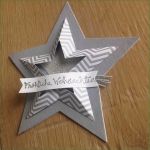 Photoshop Stempel Vorlage Bewundernswert Stampin Up Papierstern Sternenkarte Sternanhänger