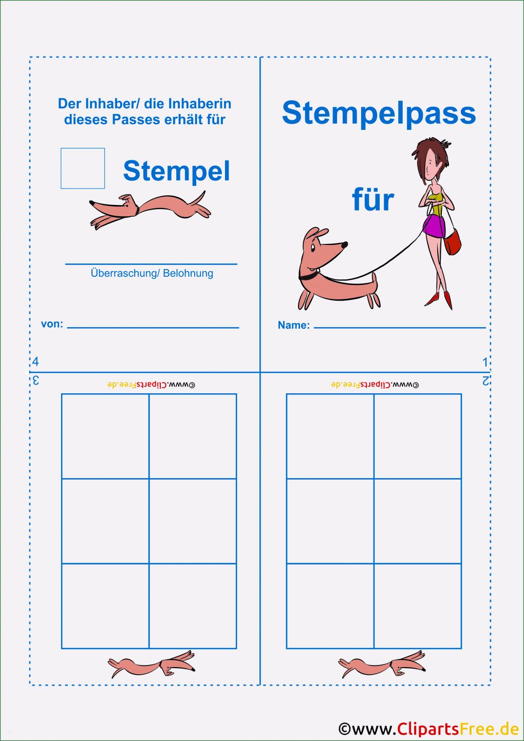 Photoshop Stempel Vorlage Elegant Stempelpass Vorlage Als Pdf Zum Drucken