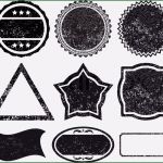 Photoshop Stempel Vorlage Fabelhaft 9 Stempel Vorlage Festlegen Stock Vektor
