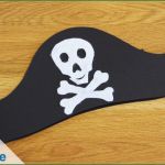 Piratenhut Basteln Vorlage Angenehm Anleitung Einfachen Piratenhut In 15 Minuten Basteln