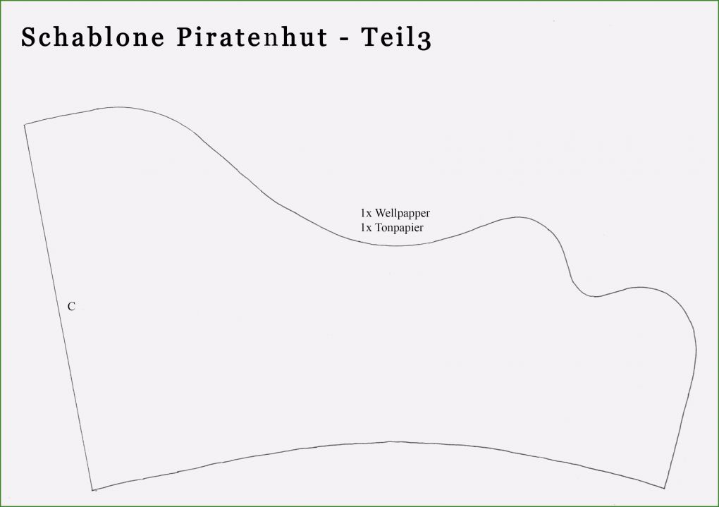 Piratenhut Basteln Vorlage Schön Fantastisch Piratenhut Vorlage Kostenlos Für Sie