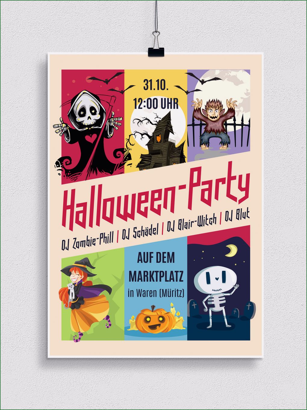 Plakat Layout Vorlagen Hübsch Halloween Vorlagen Für Plakat Flyer & Einladung Herunterladen