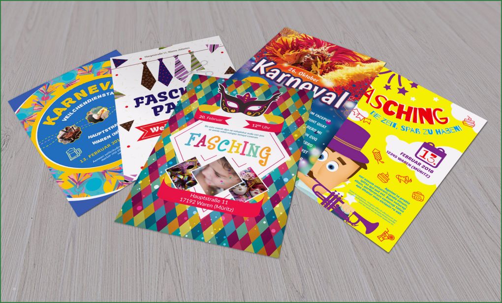 Plakat Layout Vorlagen Wunderbar Plakat Und Flyervorlagen Für Karneval Und Fasching